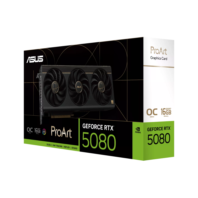 ASUS ProArt GeForce RTX™ 5080 16GB GDDR7 OC Edition