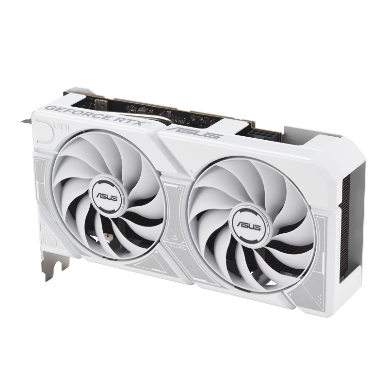ASUS Dual GeForce RTX™ 5060 White OC Edition 8GB GDDR7 ASUS Dual GeForce RTX™ 5060 White OC Edition 8GB GDDR7