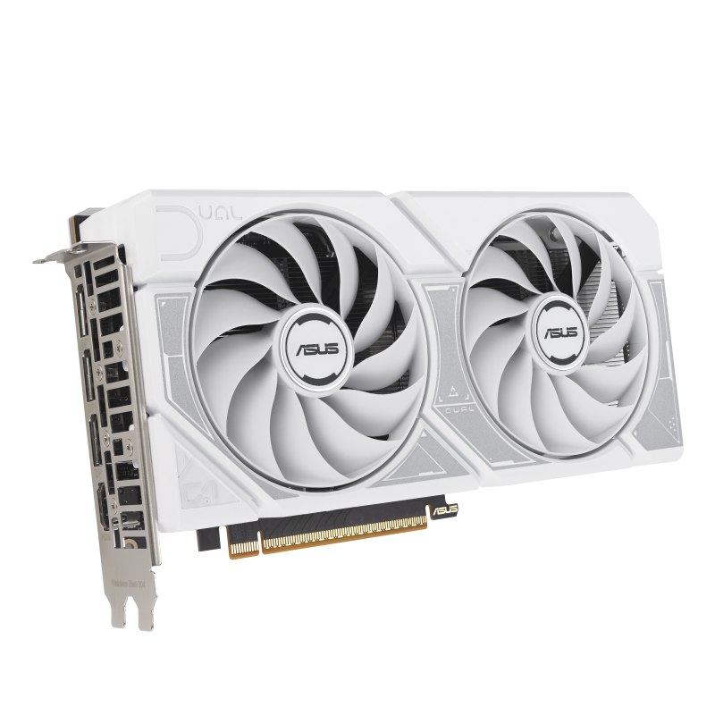 ASUS Dual GeForce RTX™ 5060 White OC Edition 8GB GDDR7 ASUS Dual GeForce RTX™ 5060 White OC Edition 8GB GDDR7