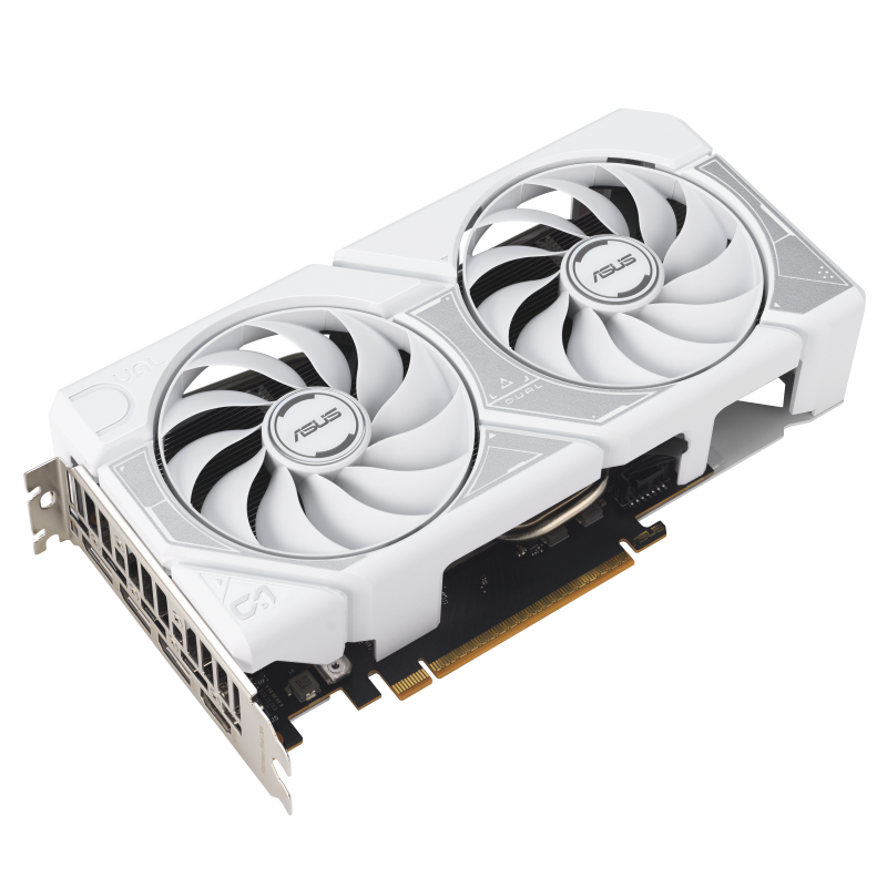 ASUS Dual GeForce RTX™ 5060 White OC Edition 8GB GDDR7 ASUS Dual GeForce RTX™ 5060 White OC Edition 8GB GDDR7
