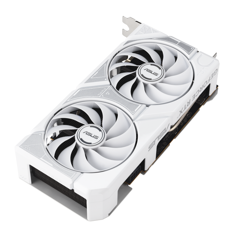 ASUS Dual GeForce RTX™ 5060 White OC Edition 8GB GDDR7 ASUS Dual GeForce RTX™ 5060 White OC Edition 8GB GDDR7