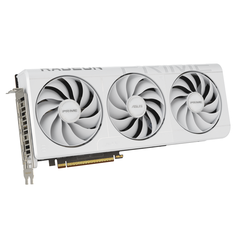ASUS Prime Radeon™ RX 9070 XT White OC Edition 16GB GDDR6