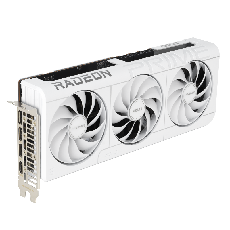 ASUS Prime Radeon™ RX 9070 XT White OC Edition 16GB GDDR6
