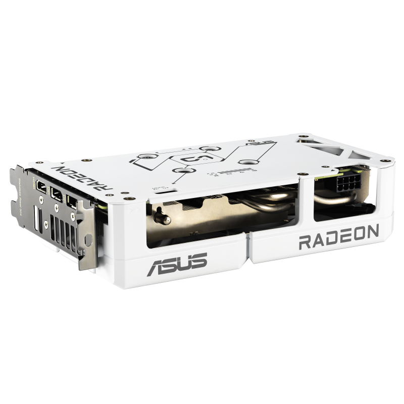 ASUS Dual Radeon™ RX 9060 XT 16GB GDDR6 White Edition