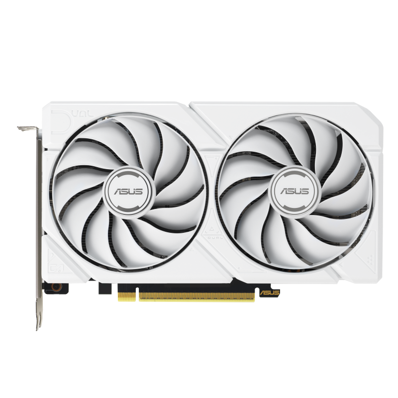 ASUS Dual Radeon™ RX 9060 XT 16GB GDDR6 White Edition