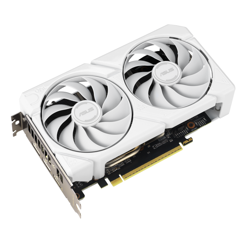 ASUS Dual Radeon™ RX 9060 XT 16GB GDDR6 White Edition