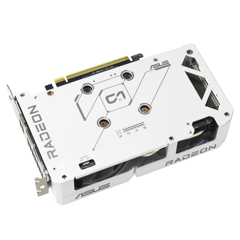 ASUS Dual Radeon™ RX 9060 XT 16GB GDDR6 White Edition