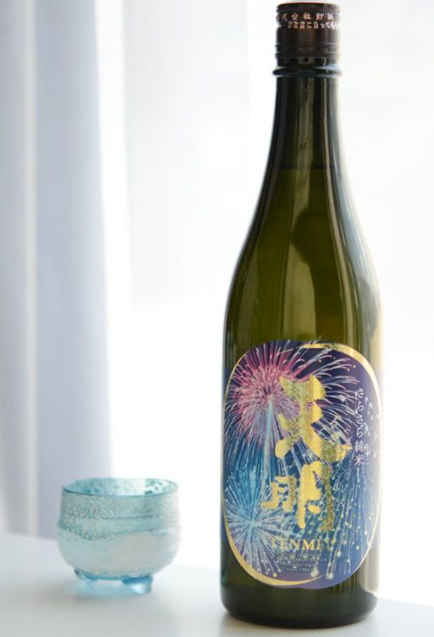 天明　さらさら純米　lovely summer　打上花火　fireworks　720ml (門市現金優惠價減$ 10)