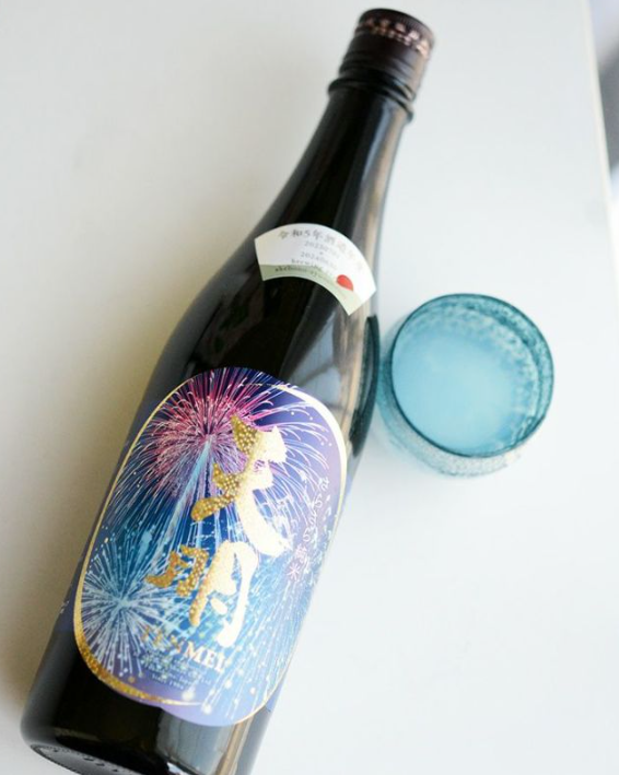 天明　さらさら純米　lovely summer　打上花火　fireworks　720ml (門市現金優惠價減$ 10)