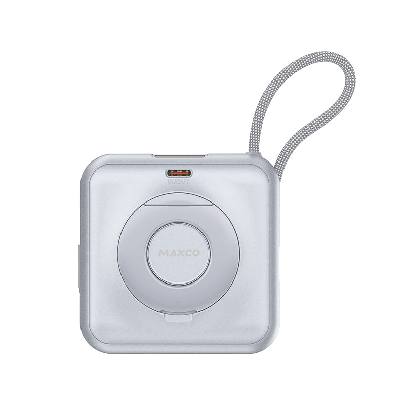MAXCO Mini MagSafe 支架磁吸無線充電池10000mAh CCC認證 MP65