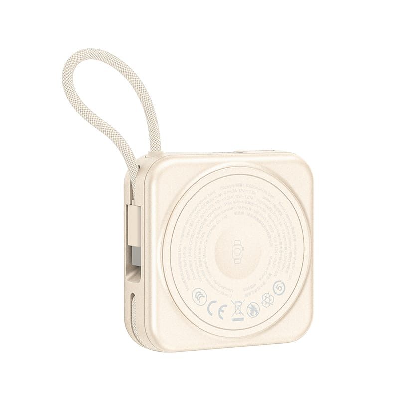 MAXCO Mini MagSafe 支架磁吸無線充電池10000mAh CCC認證 MP65