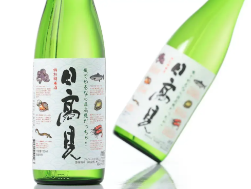 日高見 特別純米酒 魚ラベル 720ml (門市現金優惠價減$ 10)
