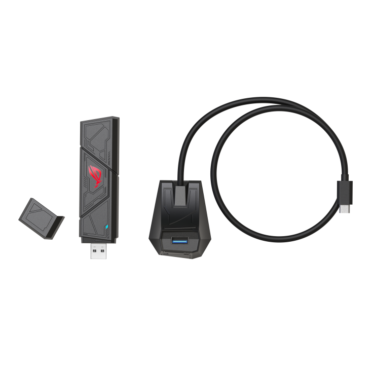 ASUS ROG USB-BE92 BE6500 Tri-band USB WiFi 7