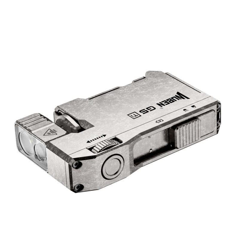 Wuben G5 Ti 鈦金屬 400lm RGB USB-C充電 電筒 工作燈