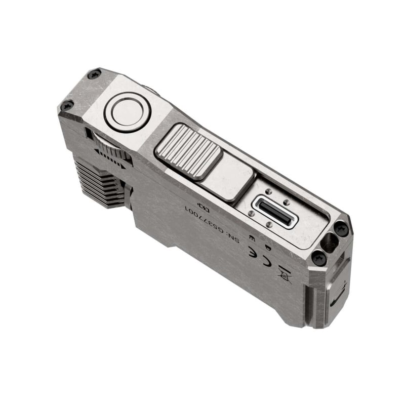 Wuben G5 Ti 鈦金屬 400lm RGB USB-C充電 電筒 工作燈