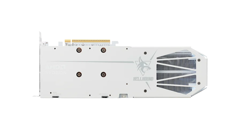 PowerColor Hellhound Spectral White AMD Radeon™ RX 9060 XT 16GB GDDR6 [現金/轉數快優惠 $3750]