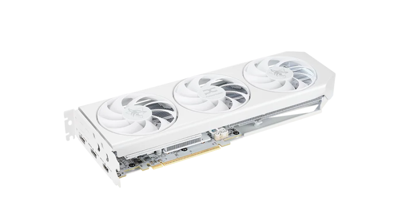 PowerColor Hellhound Spectral White AMD Radeon™ RX 9060 XT 16GB GDDR6 [現金/轉數快優惠 $3750]