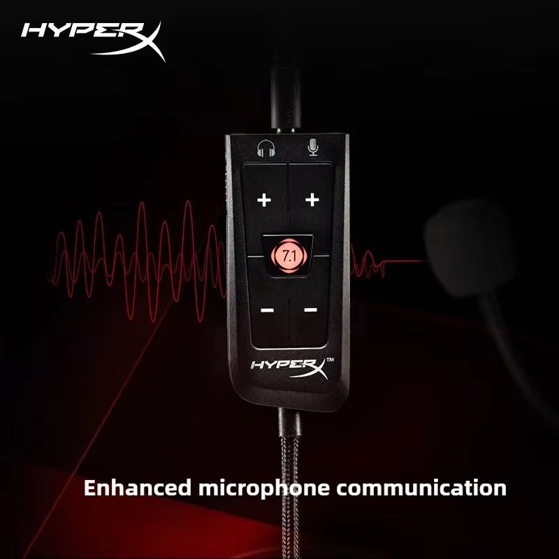 HyperX 7.1 Surround Sound Card 聲卡 for PC/PS4/PS5