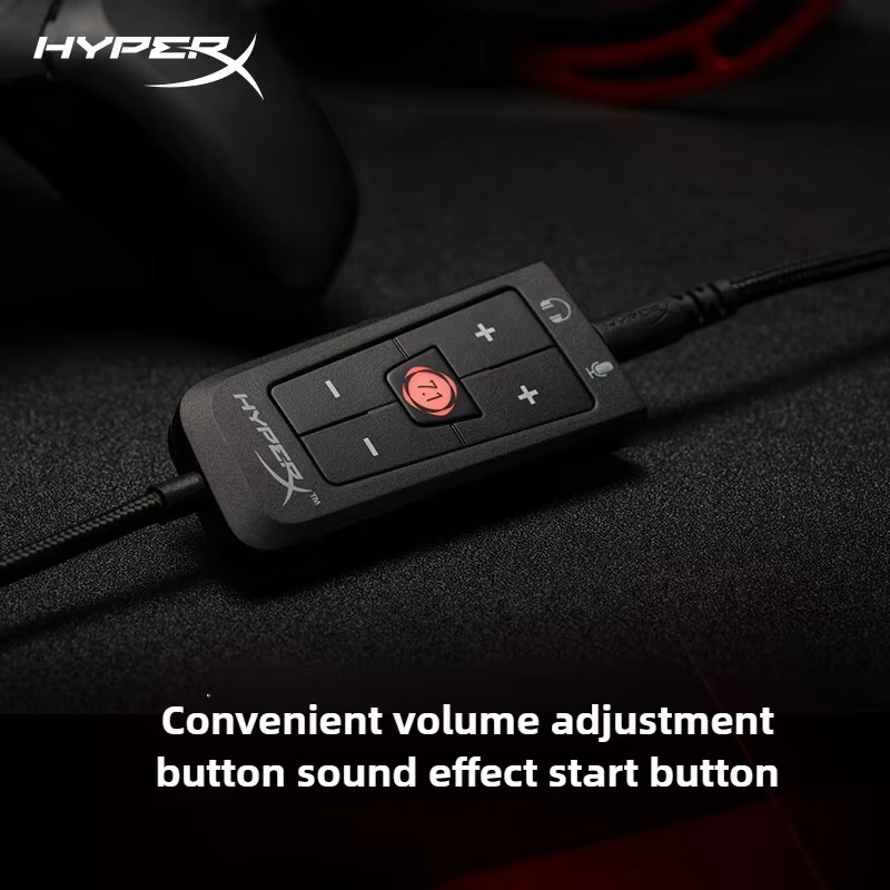 HyperX 7.1 Surround Sound Card 聲卡 for PC/PS4/PS5