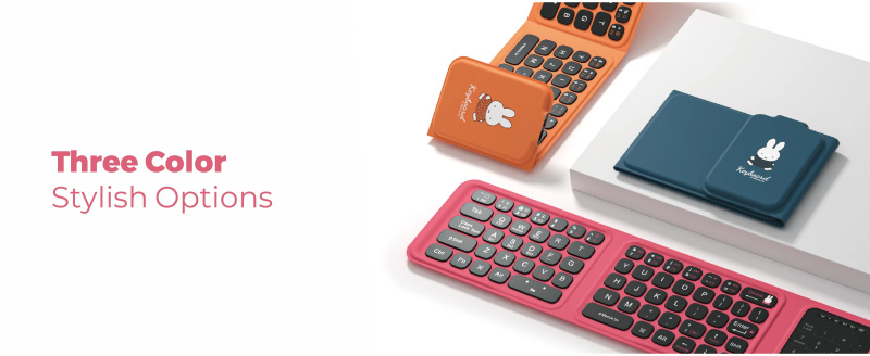 miffy 三折式藍牙鍵盤