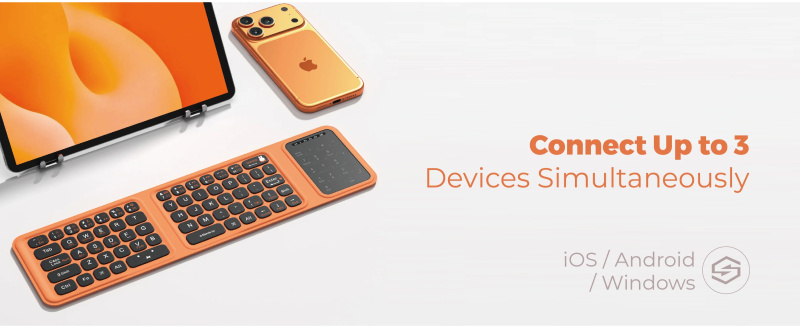 miffy 三折式藍牙鍵盤