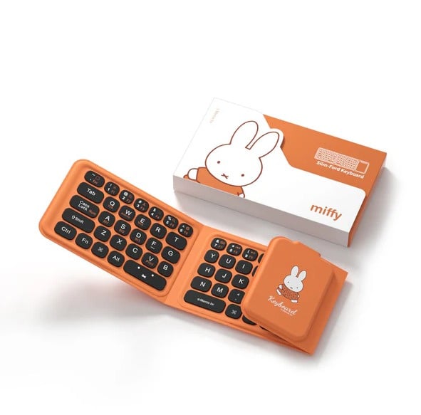 miffy 三折式藍牙鍵盤