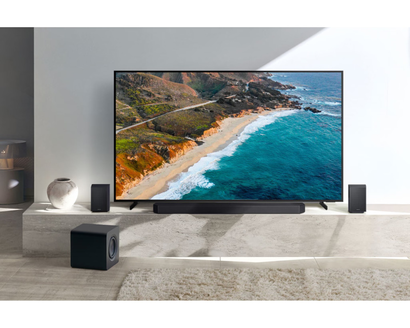 [CODE後價$5198] Samsung Q-series Soundbar HW-Q930F 9.1.4 ch 配重低音及後置喇叭 (2025) HW-Q930F/ZK [黑色]【春日會員感謝祭】