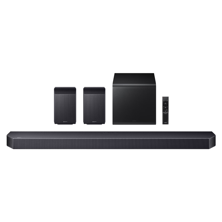 [CODE後價$5198] Samsung Q-series Soundbar HW-Q930F 9.1.4 ch 配重低音及後置喇叭 (2025) HW-Q930F/ZK [黑色]【春日會員感謝祭】