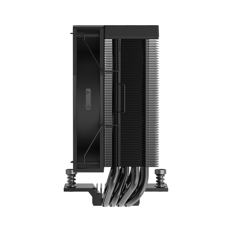 PCCOOLER RT400 TCL FULL ARGB 4-HeatPipe Single Tower Air CPU Cooler ( Black / White )