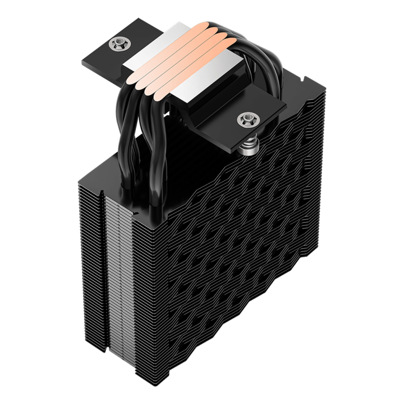 PCCOOLER RT400 TCL FULL ARGB 4-HeatPipe Single Tower Air CPU Cooler ( Black / White )