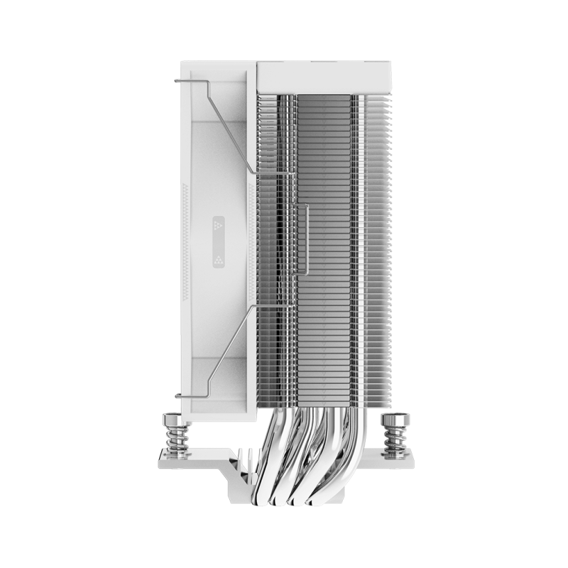 PCCOOLER RT400 TCL FULL ARGB 4-HeatPipe Single Tower Air CPU Cooler ( Black / White )