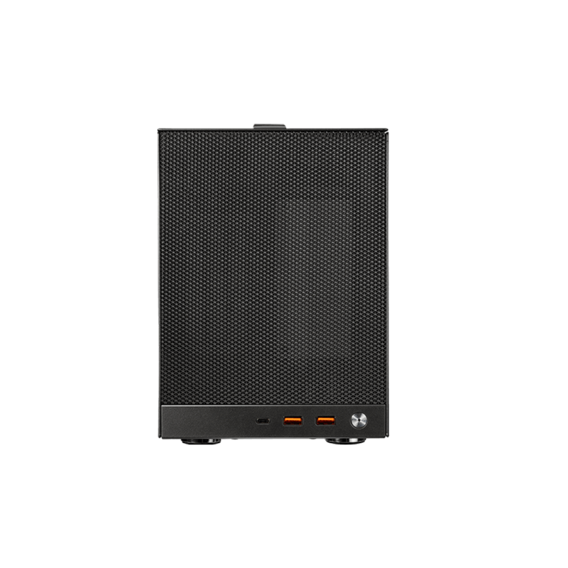PCCooler K101 MESH iTX Case ( Black / White )
