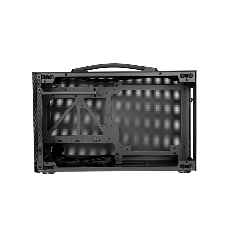 PCCooler K101 MESH iTX Case ( Black / White )