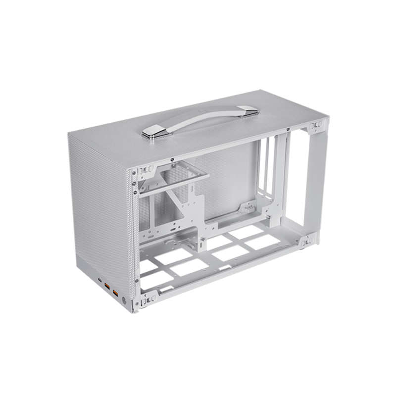 PCCooler K101 MESH iTX Case ( Black / White )