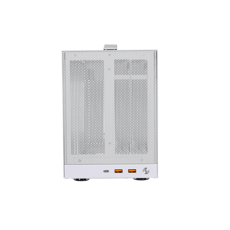 PCCooler K101 MESH iTX Case ( Black / White )