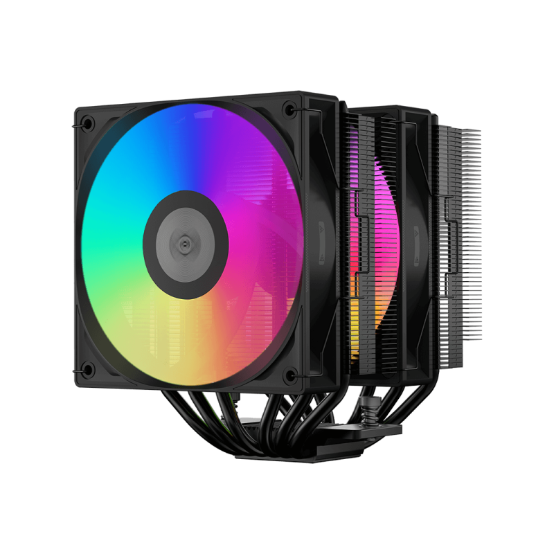 PCCOOLER RT620 ARGB 6-Heat Pipe Air CPU Cooler ( Black )