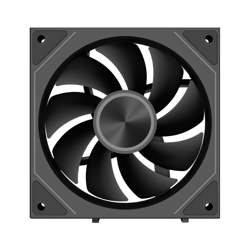PCCOOLER F3 X120 ARGB 120MM ( Black / White )