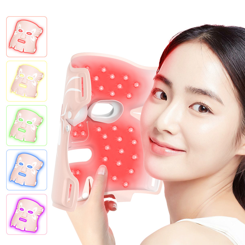 日本ANLAN - LED 充電發熱柔性光子面膜罩 AGZMZ31-04E｜彩光面罩｜LED面罩｜光療面膜儀｜光療面罩 【香港行貨】