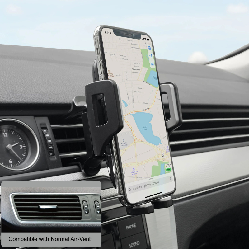 CAPDASE FLEXI II Sport Car Mount Round Air Vent Clip HR00-SVF211-77