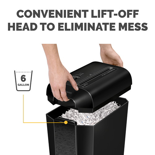 Fellowes Powershred®LX65 粒狀 (4x40mm) 10張 碎紙機