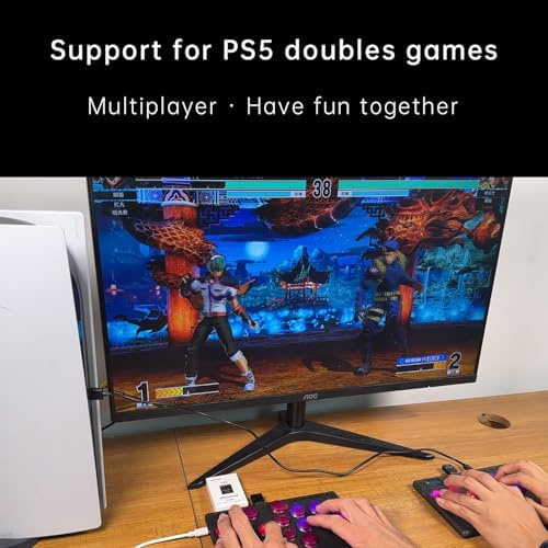 Mcbazel BESAVIOR P5 General USB Adapter for PS5/PS5 Slim/PS5 Pro Console, 1000HZ Plug and Play Converter Compatible with Keyboard & Mouse/XIM Matrix/ReaSnow S1/HITBOX/Raspberry Pi Mcbazel BESAVIOR P5 General USB Adapter for PS5/PS5 Slim/PS5 Pro Console, 1000HZ Plug and Play Converter Compatible with Keyboard & Mouse/XIM Matrix/ReaSnow S1/HITBOX/Raspberry Pi