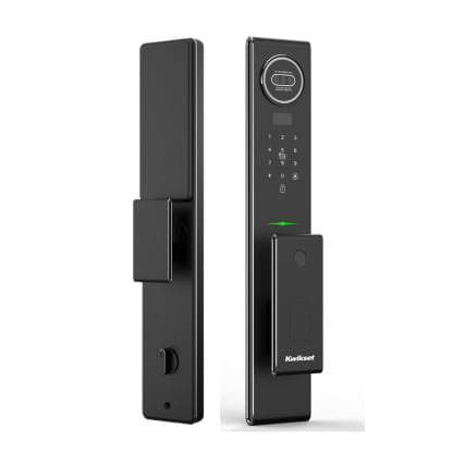 美國Kwikset - PF7Max智能電子門鎖 (總代理安裝) | 掌靜脈 | 3D人面識別 | 指紋 | 密碼解 | 拍卡 | 手機App | 機械匙 | 遙距：視像門鈴、雙向對話