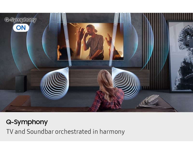 Samsung三星 Q-series Soundbar HW-Q600F 3.1.2 ch 配重低音喇叭 (2025) [HW-Q600F/ZK]