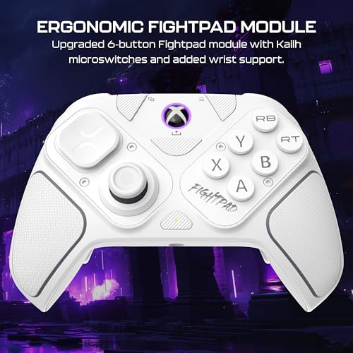 Turtle Beach Victrix Pro BFG Reloaded Wireless Gaming Controller Licensed for Xbox Series XS, Xbox One, PC Gamepad, Bluetooth, Fightpad, Hall-Effect ThumbsticksTriggers