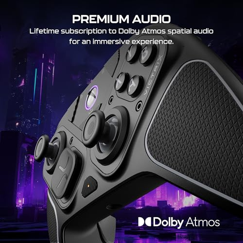 Turtle Beach Victrix Pro BFG Reloaded Wireless Gaming Controller Licensed for Xbox Series XS, Xbox One, PC Gamepad, Bluetooth, Fightpad, Hall-Effect ThumbsticksTriggers