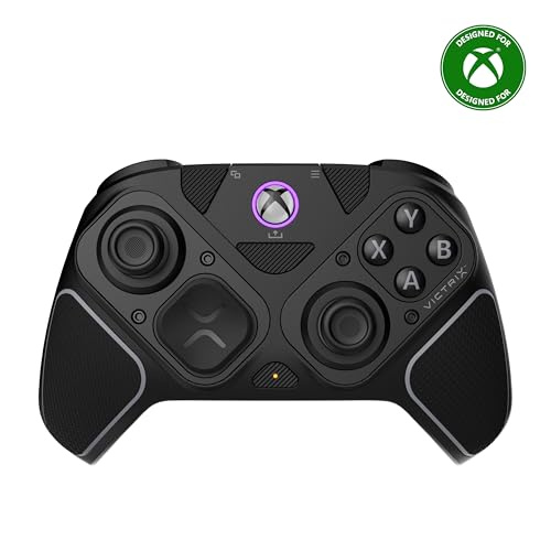 Turtle Beach Victrix Pro BFG Reloaded Wireless Gaming Controller Licensed for Xbox Series XS, Xbox One, PC Gamepad, Bluetooth, Fightpad, Hall-Effect ThumbsticksTriggers