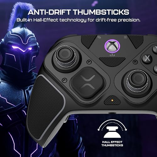 Turtle Beach Victrix Pro BFG Reloaded Wireless Gaming Controller Licensed for Xbox Series XS, Xbox One, PC Gamepad, Bluetooth, Fightpad, Hall-Effect ThumbsticksTriggers