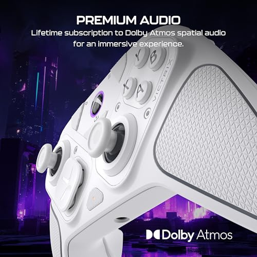 Turtle Beach Victrix Pro BFG Reloaded Wireless Gaming Controller Licensed for Xbox Series XS, Xbox One, PC Gamepad, Bluetooth, Fightpad, Hall-Effect ThumbsticksTriggers