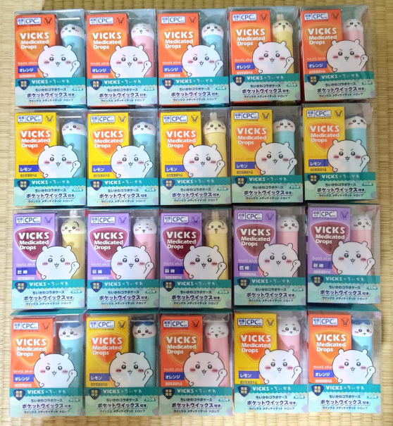 VICKS喉糖 x Chiikawa 聯名產品 (大正製薬)