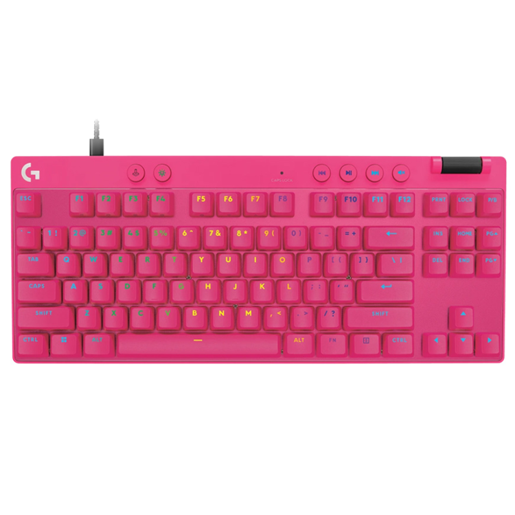 Logitech G Pro X TKL Rapid 磁軸電競鍵盤 [3色]